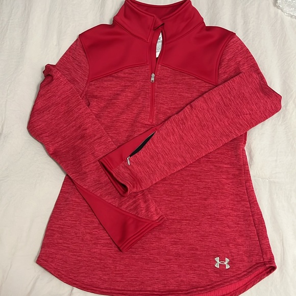 2 Fleece tops Under Armour and Eddie Bauer XS - Picture 5 of 6